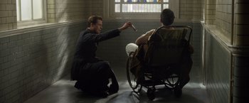 Movie still from “Allied” (2016), directed by Robert Zemeckis – Medium shot, High angle