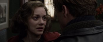 Movie still from “Allied” (2016), directed by Robert Zemeckis – Close Up shot, Over the shoulder angle