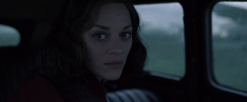 Movie still from “Allied” (2016), directed by Robert Zemeckis – Close Up shot, Over the shoulder angle