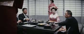 Movie still from “Kate” (2021), directed by Cedric Nicolas-Troyan – Medium shot, Over the shoulder angle