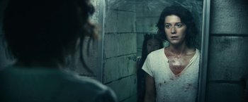 Movie still from “Kate” (2021), directed by Cedric Nicolas-Troyan – Close Up shot, High angle