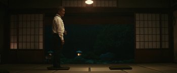 Movie still from “Kate” (2021), directed by Cedric Nicolas-Troyan – Wide shot, Over the shoulder angle