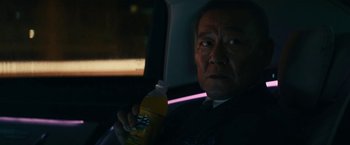 Movie still from “Kate” (2021), directed by Cedric Nicolas-Troyan – Close Up shot, Over the shoulder angle