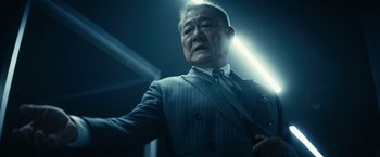 Movie still from “Kate” (2021), directed by Cedric Nicolas-Troyan – Close Up shot, Low angle