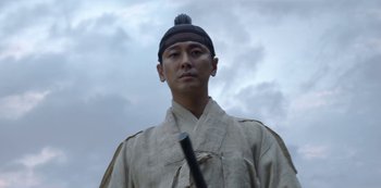 Movie still from “Kingdom” (2019), created by Eun-hee Kim – Close Up shot, Low angle