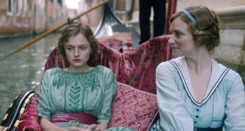 Movie still from “Lady Chatterley's Lover” (2022), directed by Laure de Clermont-Tonnerre – Medium shot, Over the shoulder angle