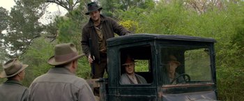Movie still from “Lawless” (2012), directed by John Hillcoat – Medium shot, Over the shoulder angle
