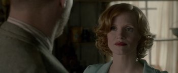 Movie still from “Lawless” (2012), directed by John Hillcoat – Close Up shot, Over the shoulder angle