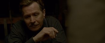 Movie still from “Lawless” (2012), directed by John Hillcoat – Close Up shot, Over the shoulder angle