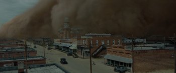 Movie still from “Lawless” (2012), directed by John Hillcoat – Extreme Wide shot, High angle