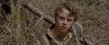 Movie still from “Lawless” (2012), directed by John Hillcoat – Close Up shot, Over the shoulder angle