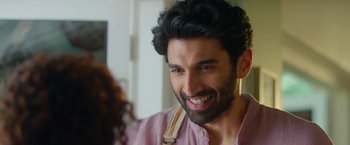 A person smiling at the camera