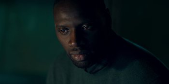 Movie still from “Lupin” (2021), created by Tigran Rosine – Close Up shot, High angle