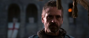 Movie still from “Kingdom of Heaven” (2005), directed by Ridley Scott – Close Up shot, Low angle