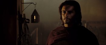 Movie still from “Kingdom of Heaven” (2005), directed by Ridley Scott – Close Up shot, Low angle