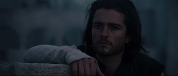 Movie still from “Kingdom of Heaven” (2005), directed by Ridley Scott – Close Up shot, Over the shoulder angle