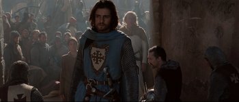 Movie still from “Kingdom of Heaven” (2005), directed by Ridley Scott – Medium shot, Over the shoulder angle