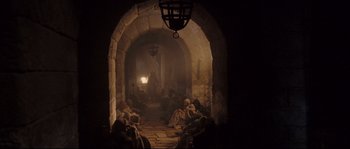 Movie still from “Kingdom of Heaven” (2005), directed by Ridley Scott – Wide shot, High angle