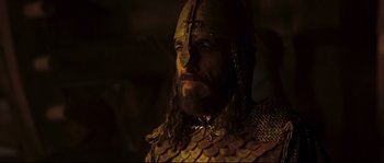 Movie still from “Kingdom of Heaven” (2005), directed by Ridley Scott – Close Up shot, Low angle