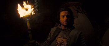 Movie still from “Kingdom of Heaven” (2005), directed by Ridley Scott – Medium shot, Over the shoulder angle