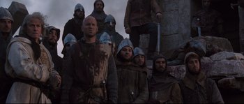 Movie still from “Kingdom of Heaven” (2005), directed by Ridley Scott – Medium shot, Low angle