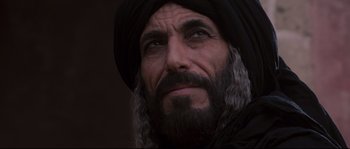 Movie still from “Kingdom of Heaven” (2005), directed by Ridley Scott – Close Up shot, Low angle