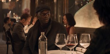 Movie still from “Lupin” (2021), created by Tigran Rosine – Medium shot, Over the shoulder angle