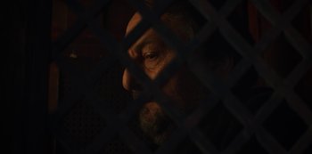 Movie still from “Marianne” (2019), created by Samuel Bodin – Close Up shot, Low angle