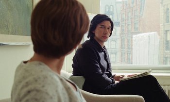 Movie still from “Marriage Story” (2019), directed by Noah Baumbach – Medium shot, Over the shoulder angle