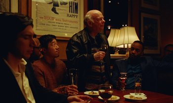 Movie still from “Marriage Story” (2019), directed by Noah Baumbach – Medium shot, Over the shoulder angle