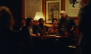 Movie still from “Marriage Story” (2019), directed by Noah Baumbach – Wide shot, High angle