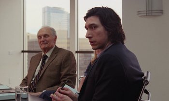 Movie still from “Marriage Story” (2019), directed by Noah Baumbach – Medium shot, Over the shoulder angle