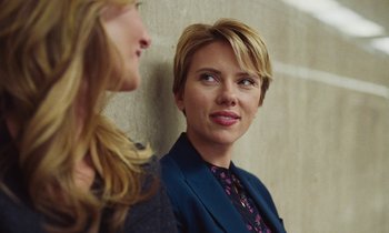 Movie still from “Marriage Story” (2019), directed by Noah Baumbach – Close Up shot, Over the shoulder angle