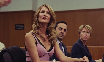 Movie still from “Marriage Story” (2019), directed by Noah Baumbach – Medium shot, Low angle