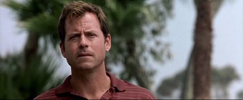 Movie still from “Little Miss Sunshine” (2006), directed by Jonathan Dayton – A person wearing a red and white striped shirt; Close Up shot, Over the shoulder angle