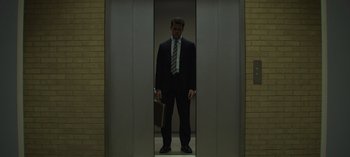 Movie still from “Mindhunter” (2017), directed by Tobias Lindholm – Wide shot, Low angle