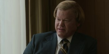 Movie still from “Love & Death” (2023), directed by Clark Johnson – Close Up shot, Over the shoulder angle