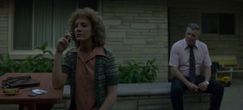 Movie still from “Mindhunter” (2017), directed by Tobias Lindholm – Medium shot, Low angle