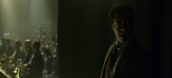 Movie still from “Mindhunter” (2017), directed by Tobias Lindholm – Medium shot, Low angle