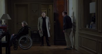 Movie still from “Amour” (2012), directed by Michael Haneke – Wide shot, High angle