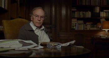 Movie still from “Amour” (2012), directed by Michael Haneke – Medium shot, Over the shoulder angle