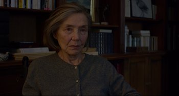 Movie still from “Amour” (2012), directed by Michael Haneke – Close Up shot, Over the shoulder angle