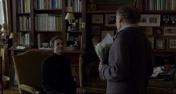 Movie still from “Amour” (2012), directed by Michael Haneke – Medium shot, Over the shoulder angle