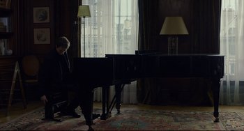 Movie still from “Amour” (2012), directed by Michael Haneke – Wide shot, Low angle