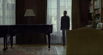 Movie still from “Amour” (2012), directed by Michael Haneke – Wide shot, Low angle