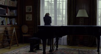 Movie still from “Amour” (2012), directed by Michael Haneke – Wide shot, High angle