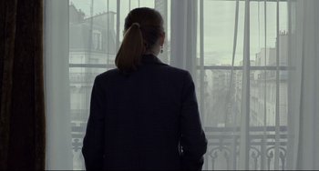 Movie still from “Amour” (2012), directed by Michael Haneke – Medium shot, Over the shoulder angle