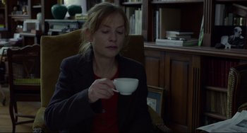 Movie still from “Amour” (2012), directed by Michael Haneke – Medium shot, High angle