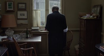 Movie still from “Amour” (2012), directed by Michael Haneke – Medium shot, Over the shoulder angle