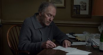 Movie still from “Amour” (2012), directed by Michael Haneke – Medium shot, High angle